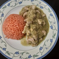 El cooksnap de María José cuando hizo Carne de puerco en salsa verde.