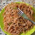 Sapna sha का कुकस्नैप जब उन्होंने नूडल्स (noodles recipe in Hindi) बनाया था।