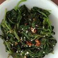 Cooksnap dari Juni DwiAnggiani untuk resep Salad bayam kukus