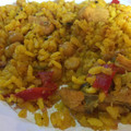 El cooksnap de mis-cocteles cuando hizo Paella mixta.