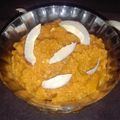 Nirmala Rajput का कुकस्नैप जब उन्होंने एप्पल हलवा(apple halwa recipe in hindi) बनाया था।