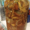 El cooksnap de Veronica Arriola cuando hizo Hongos en escabeche.