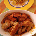 El cooksnap de Sekhmet cuando hizo Alitas de pollo en salsa barbacoa Thermomix.