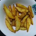Asma Akter Tuli's cooksnap of when they made আলু ফ্রাই (অভেন বেকড) 🍟.