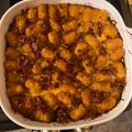 geneaustin34's cooksnap of when they made Bacon cheeseburger tater tot casserole.