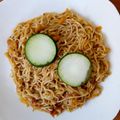 Joyce Ng'ong'a's cooksnap of when they made Chicken flavoured indomie with carrots.