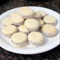 El cooksnap de Claudia Pereira cuando hizo Alfajores de maizena.