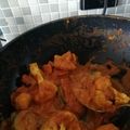 Klaartje De Backer's cooksnap of when they made Vegetarian Indian Curry with Garam Masala, Cauliflower and Chick Peas.