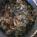 Charusheela Prabhu's cooksnap of when they made शेवगा पालेभाजी.