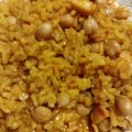 El cooksnap de Angie Perálvarez Fernández cuando hizo Arroz caldoso con garbanzos y sepia.