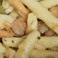 El cooksnap de Pinyates Lleida cuando hizo Espaguetti con ajo, guindilla y gambas.
