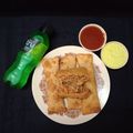 Rekha Vora's cooksnap of when they made વેજ સ્પ્રિંગ રોલ (Veg. Spring Roll Recipe In Gujarati).