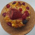 Noémi Török Cooksnap-ja, amikor elkészítette a(z) Zabos-túrós muffin (liszt- es cukormentes) receptet.