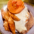 El cooksnap de Ines Mercado cuando hizo Milanesas a la Napolitana de ternera !!!! 😋😄😉😉😋😋.