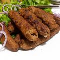 Aiza's cooksnap of when they made Seekh Kabab 😋😋.