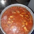 El cooksnap de Deby Love cuando hizo Chorizos a la pomarola.