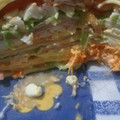 El cooksnap de Aly. cuando hizo Torre de panqueques vegetariana.