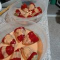 El cooksnap de Silvia Cebrian cuando hizo Pimientos del piquillo rellenos.