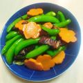 May 的 肉片炒甜豆 cooksnap