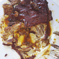 El cooksnap de pury cuando hizo Costillas de cerdo con salsa de piña y toque barbacoa agridulce.