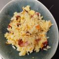 El cooksnap de Cyntia Folk cuando hizo Arroz Asiático con huevo (Thermomix).