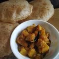 Pampa Mondal's cooksnap of when they made Bengali style Luchi.