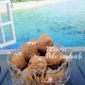 Cooksnap Siti Hana semasa beliau membuat Bebola Milo Sandwic!.