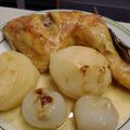 El cooksnap de bienvecarhu cuando hizo Pollo asado al limón con manzana😜.