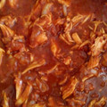 El cooksnap de Veira Terriquez cuando hizo Tinga de pollo.
