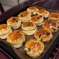 小渝 的 香蕉莓果司康 cooksnap