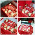 صورة من 🎀👩‍🍳 بنت الإمارات 👩‍🍳🎀 ، شاركها بعد تجربة وصفة ❤بسكوت الجوزية أو عين الجمل الملون بحشوة كاكاو النوتيلا ❤