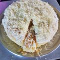 Cooksnap dari Ci' Muy untuk resep Japanese cheese cake economis (cream cheese home made)