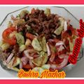 Bushra Mazhar's cooksnap of when they made Kalay chane ki chaat.