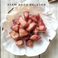 Cooksnap dari Niung Niung untuk resep Resep Ayam Dadu Kalasan Spesial