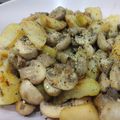 Chia Chi Liu 的 蒜香奶油蘑菇馬鈴薯 cooksnap