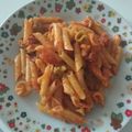 El cooksnap de Ali Taylor cuando hizo Macarrones tomate chorizo y atún listo para gratinar!!.