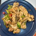 白 的 蔥爆豬肉片 cooksnap