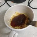 jaimie salter's cooksnap of when they made Microwaved Bread Pudding for One.