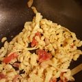 nikoletta8708's cooksnap of when they made Shrimp scampi & linguine.