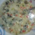 El cooksnap de Angelica Mora cuando hizo Mote de queso.