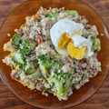 El cooksnap de IVJ89 cuando hizo Salteado de quinoa con carne picada.