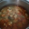Benkő Tímea Cooksnap-ja, amikor elkészítette a(z) Zöldborsó leves galuskával receptet.