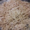 El cooksnap de Mariana M. cuando hizo Fideos al huevo. Bien caseros!!.