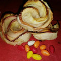 El cooksnap de Cintia Giraudo cuando hizo Flores de manzana y canela.