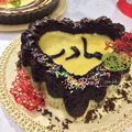کوک اسنپ Saeideh بعد از امتحان کردن کیک دورنگ تو قالب ژله پلاستیکی.