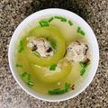 Cooksnap của Rose Truong khi họ làm theo món Canh bí xanh nhồi thịt