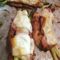Cigl Kriszti Cooksnap-ja, amikor elkészítette a(z) Zöld spárgás-sonkás csirkemell receptet.