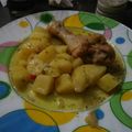 El cooksnap de Carla Romina Laguia cuando hizo Pollo a la olla con papas.