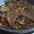 El cooksnap de Ramón Esteban López cuando hizo Solomillo de Ternera al Pedro Ximénez con champis y Piñones.