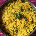 Sujata Kulkarni's cooksnap of when they made मटार भात (matar bhat recipe in marathi).